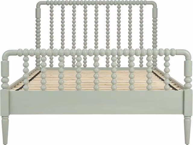 Cromwell Bobbin Bed in Green, King Size
