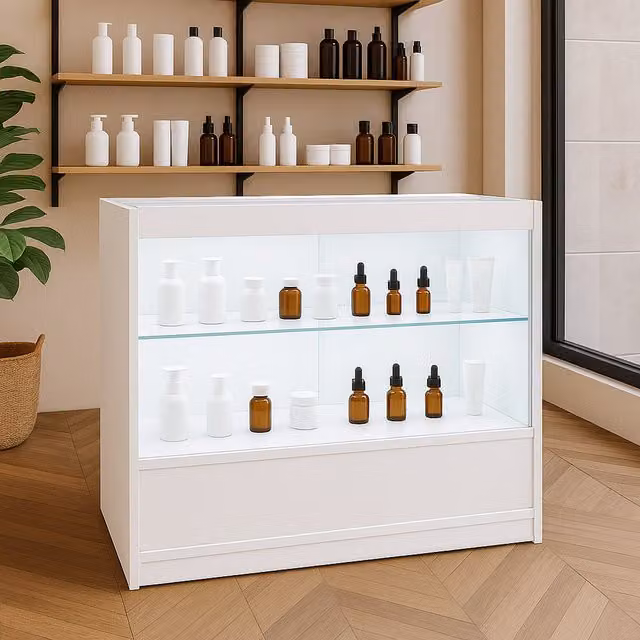 Monster Shop C900 LED Shop Counter in White