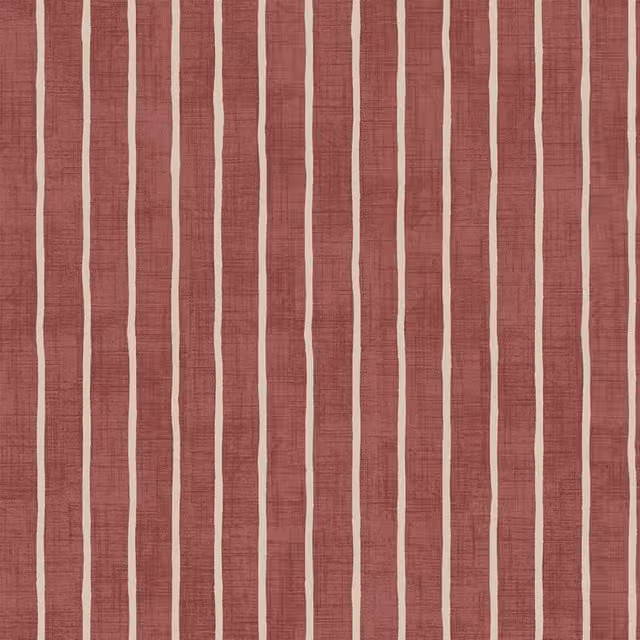 iLiv Maasai Pencil Stripe Fabric in Red