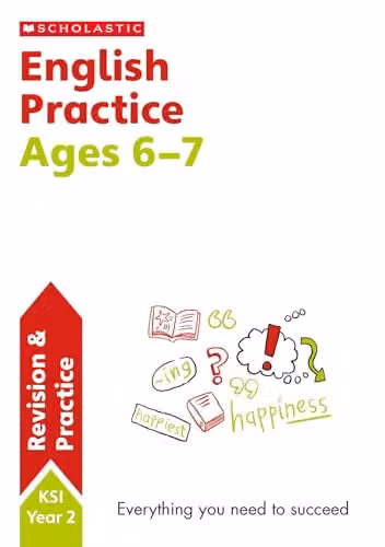 Scholastic English Practice Book for Ages 6-7 Year 2 with 100 Activities in Multicolour