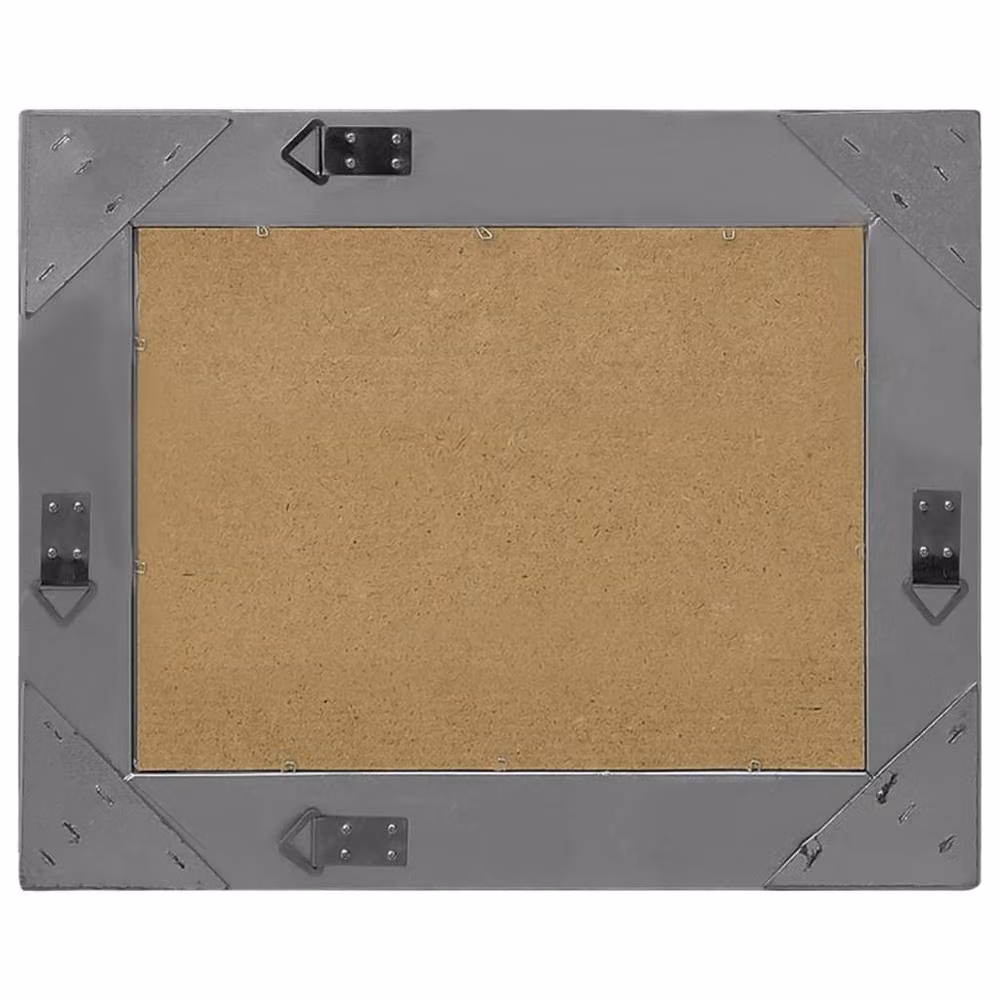 Berkfield Home Antique Baroque Style Rectangular Wall Mirror, Black, W: 60 cm, H: 40 cm – 3