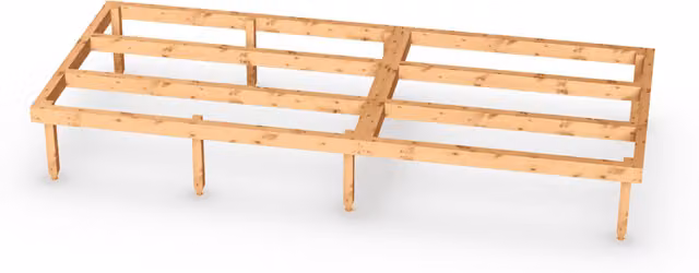Empire Sheds 9x4 Empire Timber Shed Base in Green