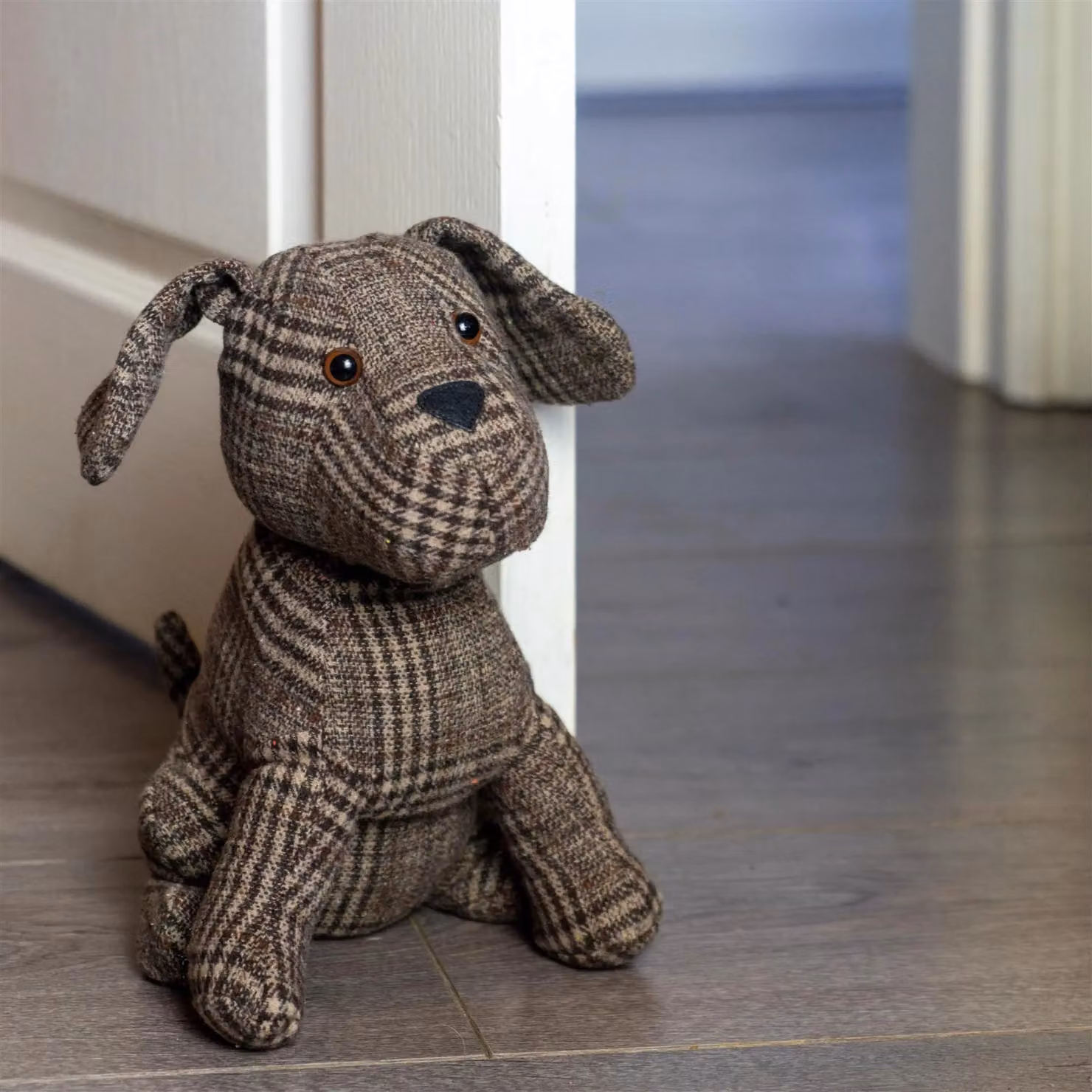 Nicola Spring Milo the Dog Door Stops, Brown, Pack of 2, H x W x D: 19 x 19 x 27.8 cm – 8
