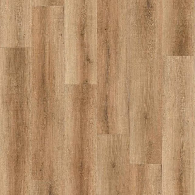 Guardian Click Wood Look Vinyl Flooring Planks in Brown, Pack of 8, W: 22.9 cm, L: 122 cm