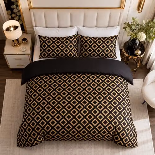Grace Luxury Mako Satin Silk Reversible Super King Duvet Cover Set with Pillowcases, W/D/H: 260 x 220 x 220 cm – 4