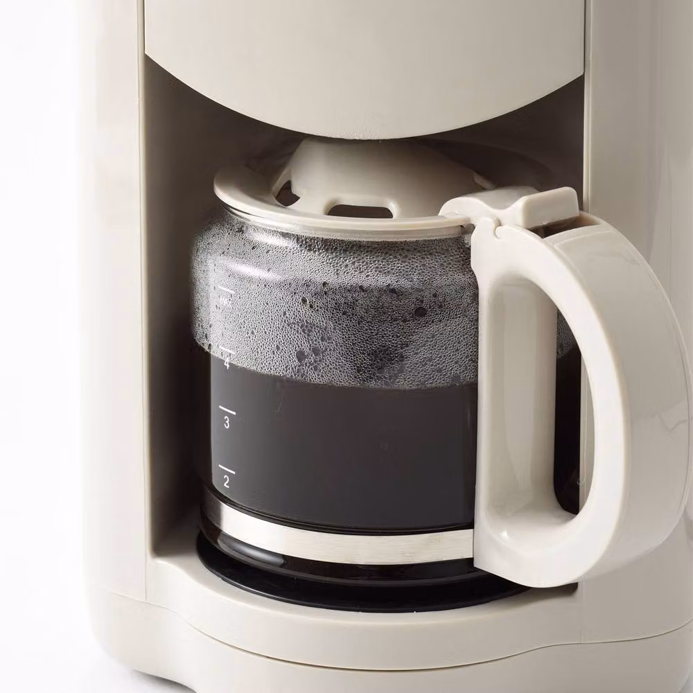 BRUNO Compact Coffee Maker with Grinder and Pre-infusion, Grey – 5