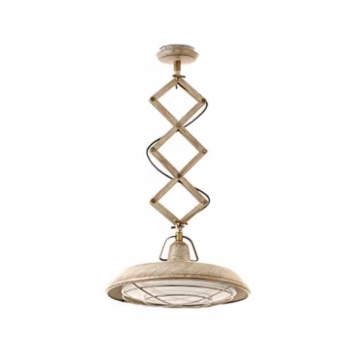 Netlighting Plec Adjustable LED Dome Outdoor Pendant Light in White IP44