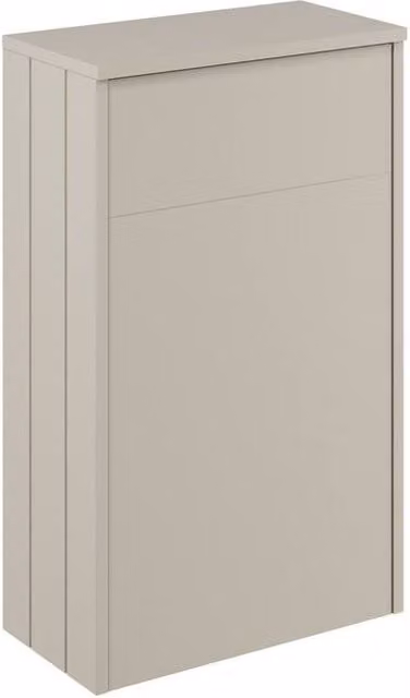 Balterley Freestanding Bathroom WC Unit in Matt Pebble Grey, W: 81.8 cm, D: 50.2 cm, H: 26.0 cm