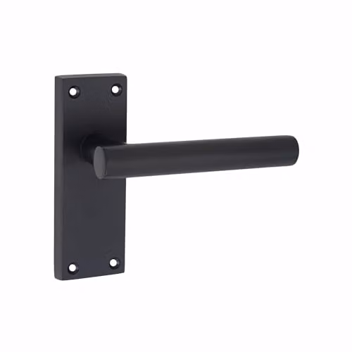 Golden Grace Straight T-Bar Door Latch Handles in Matt Black, 6 Sets – 3