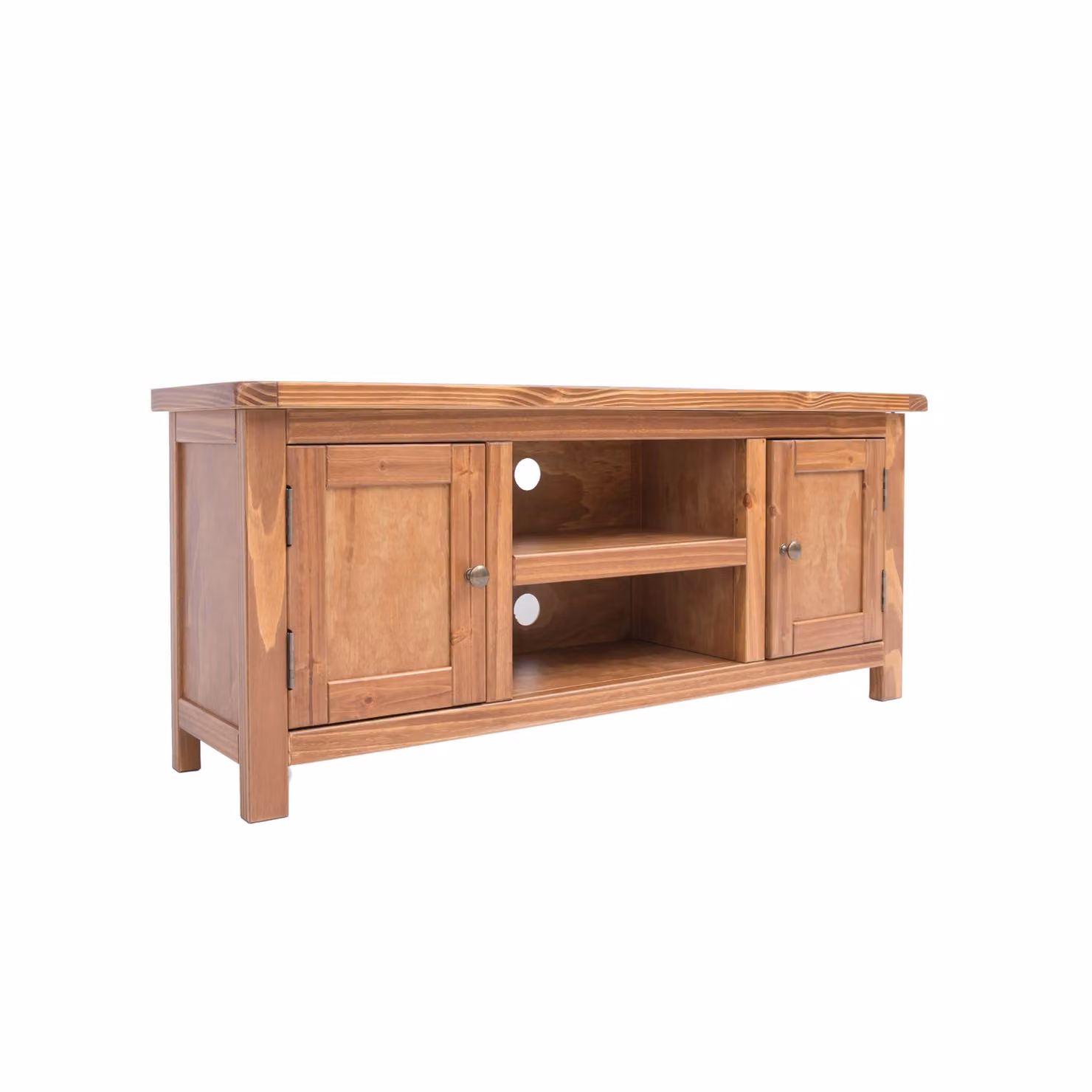 Cabinet Bits Padua Lacquered 2 Door TV Cabinet in Brown – 2