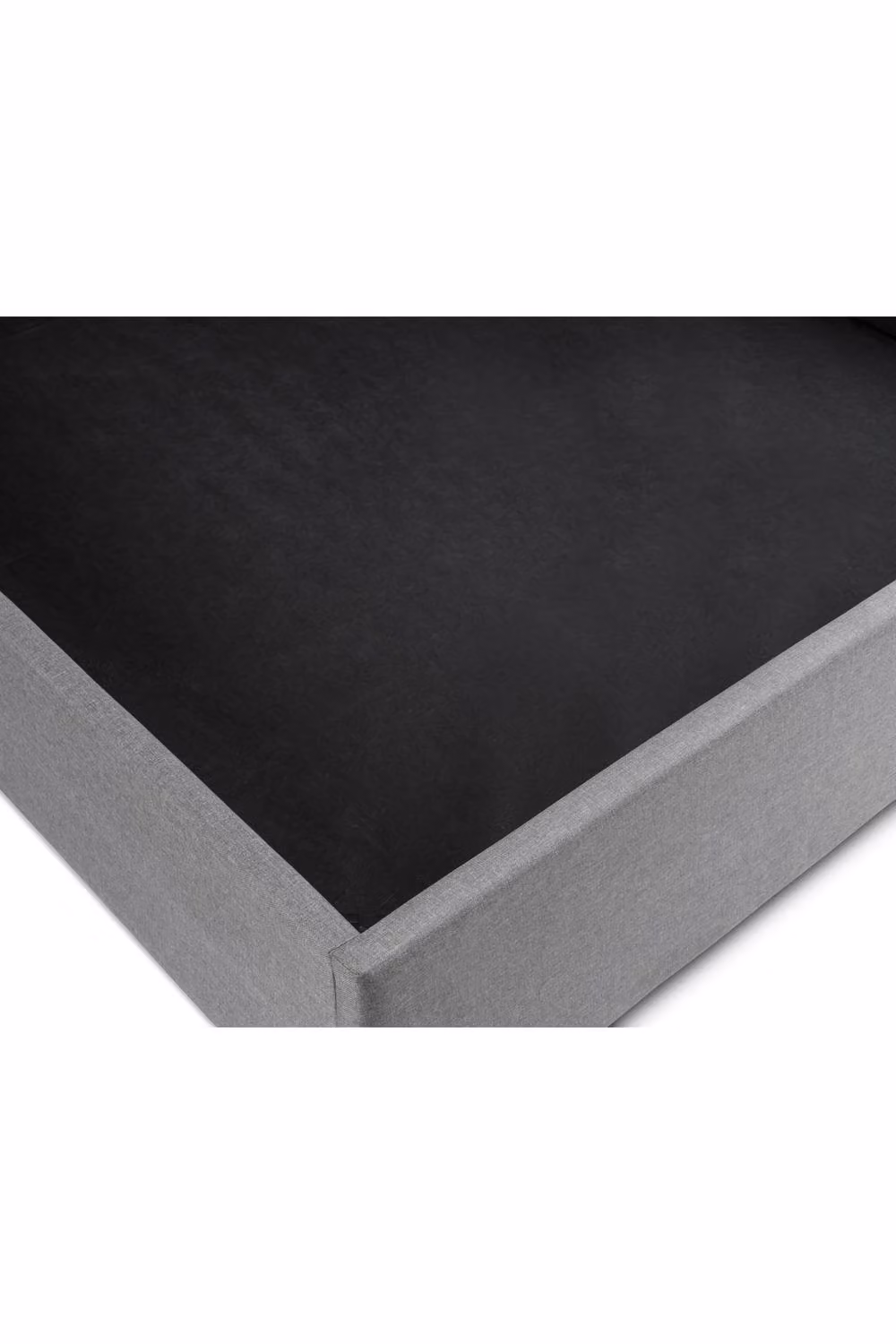 Julian Bowen Rialto Grey Upholstered Ottoman Storage Bed Frame with Lift Up Base – 4