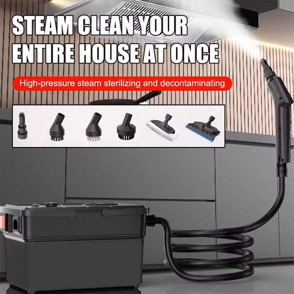 SPETLEK Handheld Steam Cleaner, Portable High Temperature Spray in Black – 4