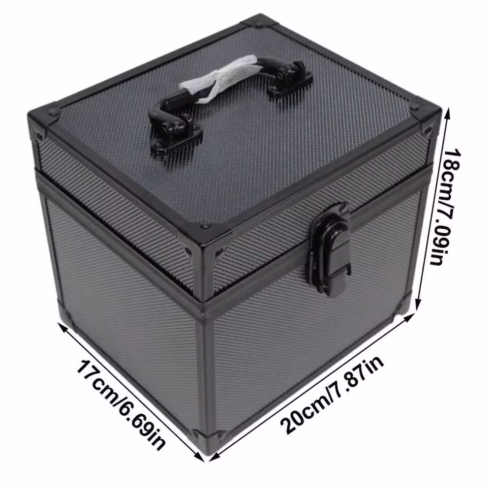 VOGREX Black Metal Graded Card Storage Box for PSA BGS FGS Trading Cards – 2
