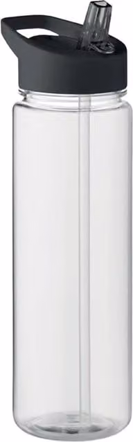 MidOcean Alabama RPET 650ml Flip Top Bottle in Black