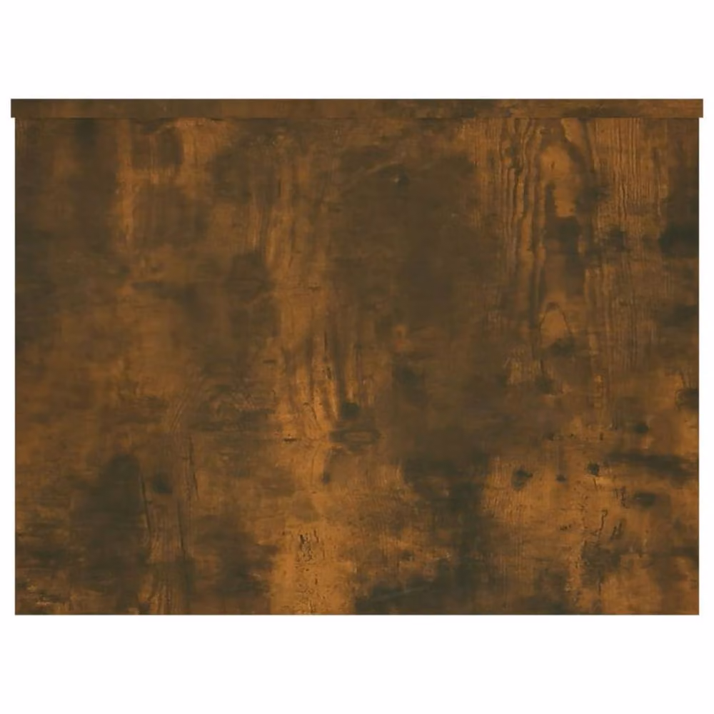 Berkfield Home Modern Smoked Oak Coffee Table in Brown, W: 80 cm, D: 55.5 cm, H: 41.5 cm – 3
