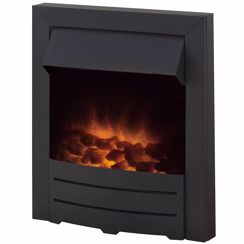 Adam Fires & Fireplaces Colorado Electric Fire in Black and Anthracite – 2