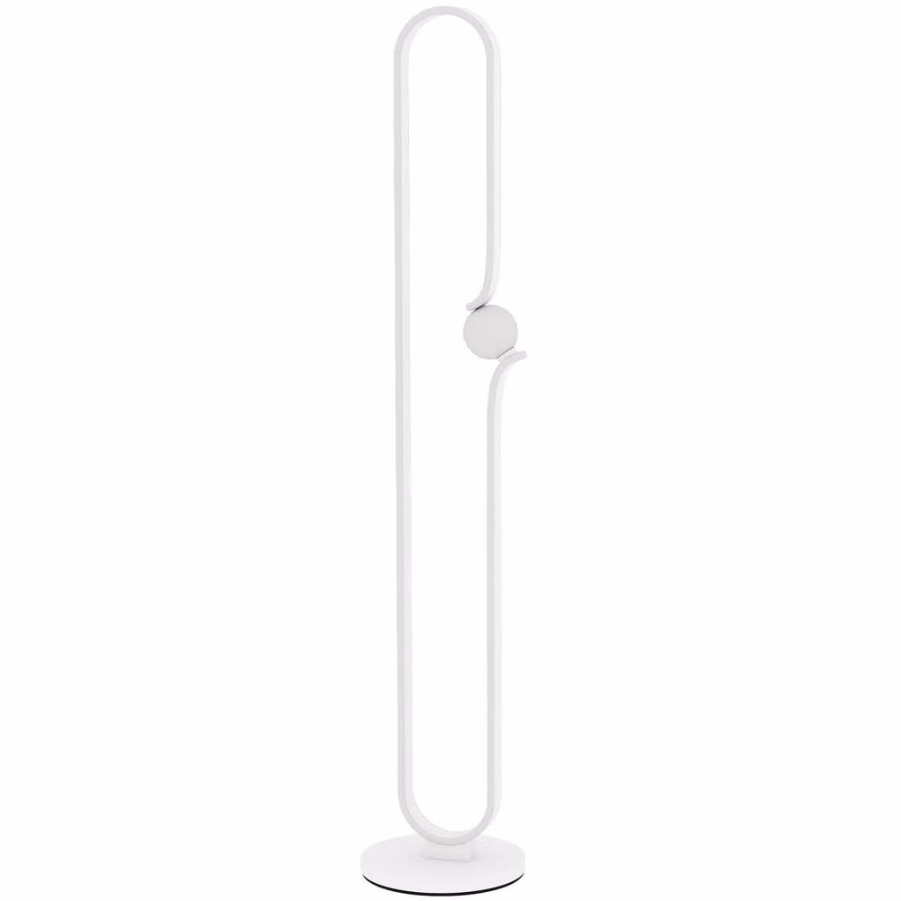 Wyld Haus Vanotafa Dimmable LED Floor Lamp in White Metal and Glass, Height: 145 cm – 2