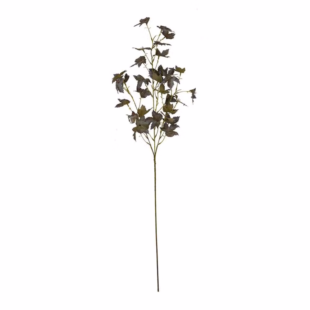 Lemon Pavilion Artificial Variegated Maple Leaf in Green, W28 x D28 x H97 cm – 4