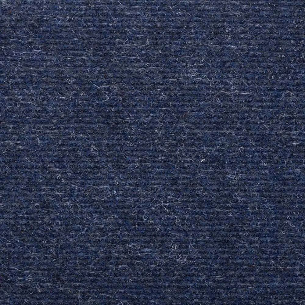 Berkfield Home Self-adhesive Stair Mats, 15 Piece Set, Blue, W: 65 cm, D: 22.5 cm, H: 3.5 cm – 4