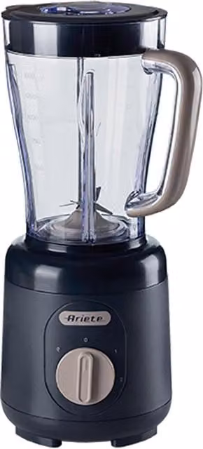 Ariete Breakfast Line Table Blender, 500W, 2 Speeds and Pulse, 1.5 l, Grey
