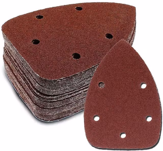 Spetlek 40 Mixed Mouse Sanding Sheets for Black and Decker, Brown, W: 520 mm x L: 10000 mm