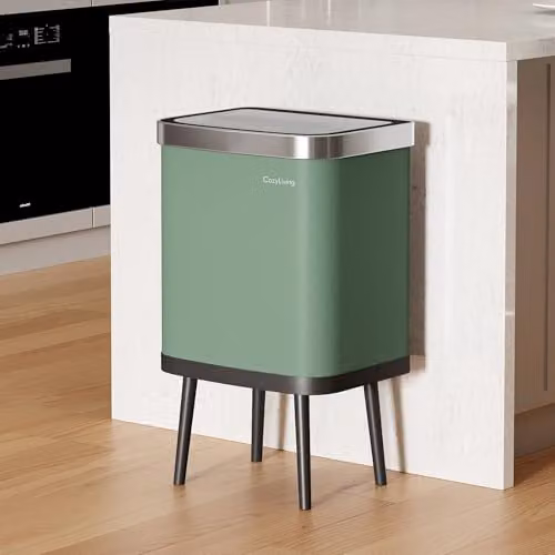 MCC Direct Smart Sensor Motion Activated Kitchen Waste Bin, 35L, Green – 3