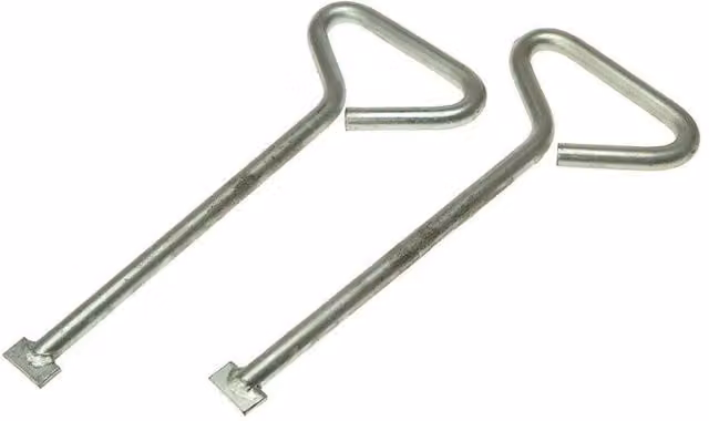 Monument Manhole Lifting Keys in Silver and Multicolour