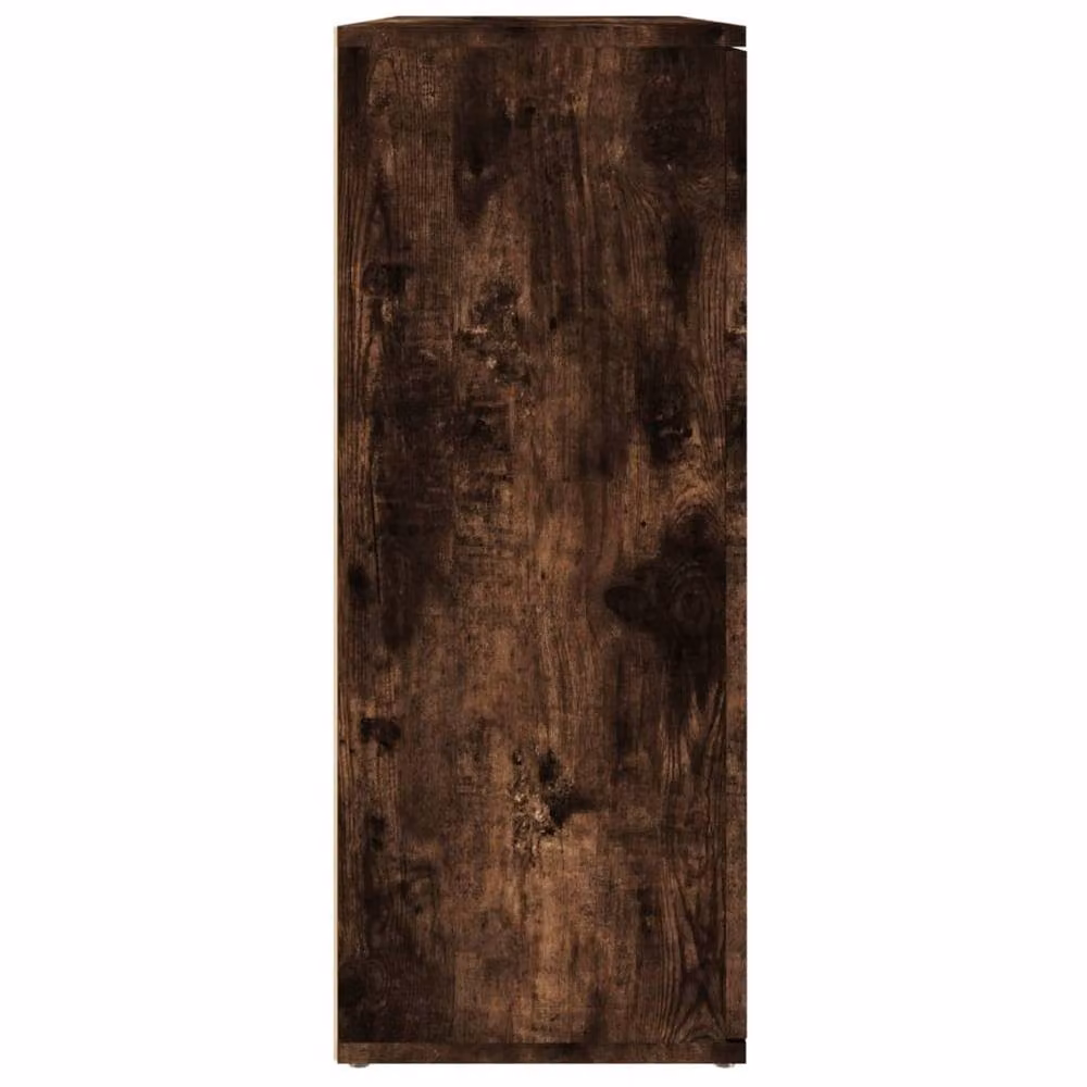 Berkfield Home Modern Smoked Oak Sideboard in Brown, W/D/H: 91 x 29.5 x 75 cm – 3