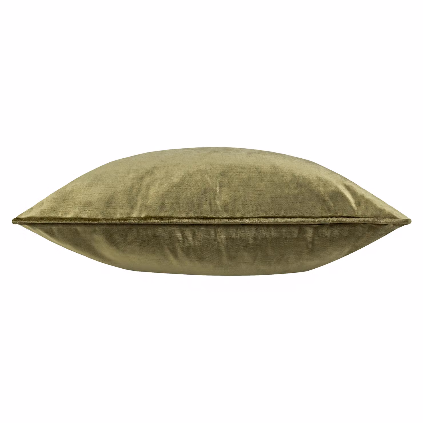 Paoletti Luxe Velvet Square Cushion in Green, W/D/H: 55 x 55 x 55 cm – 6