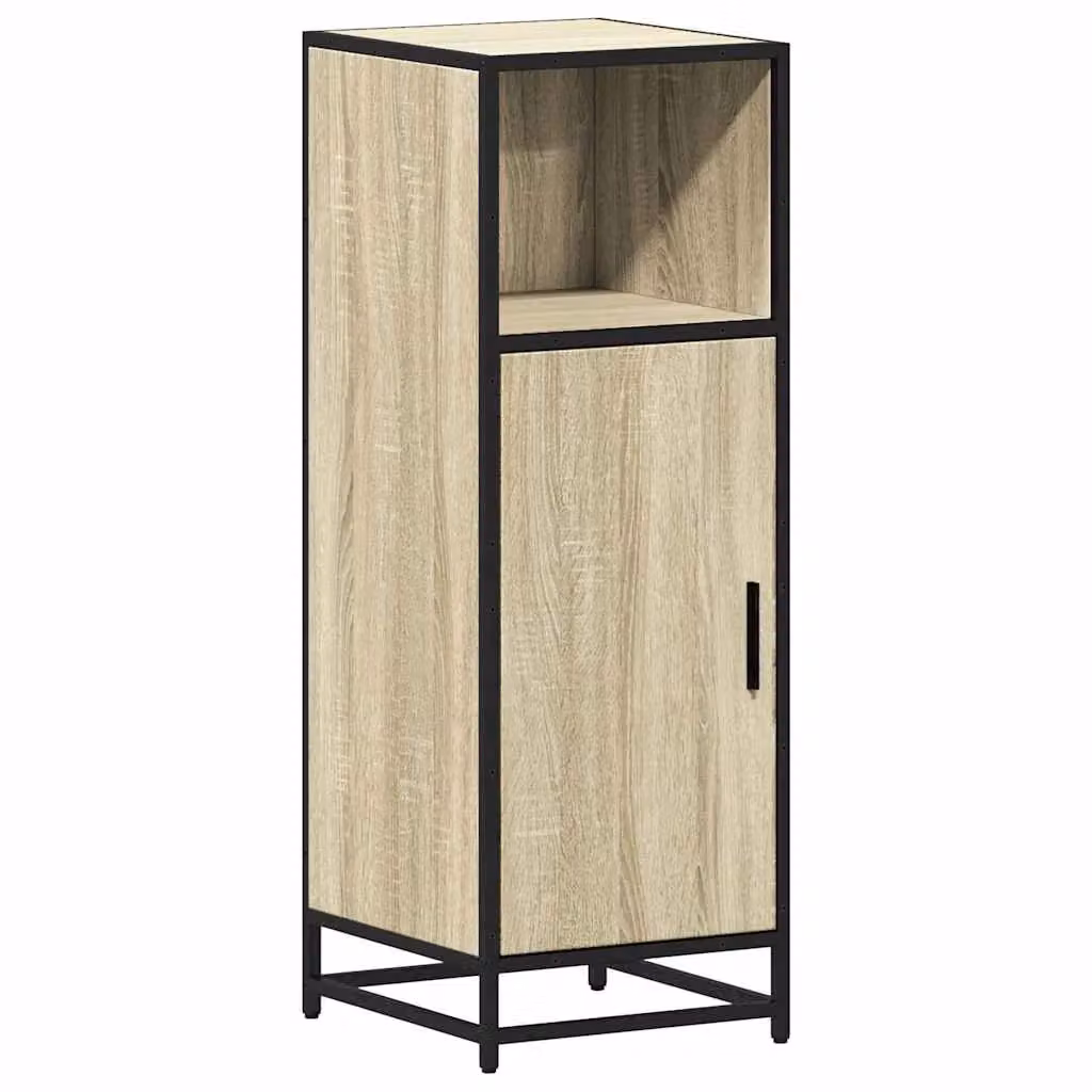 Berkfield Home Sonoma Oak Bathroom Cabinet, Brown, W/D/H: 35 x 37.5 x 100 cm – 2