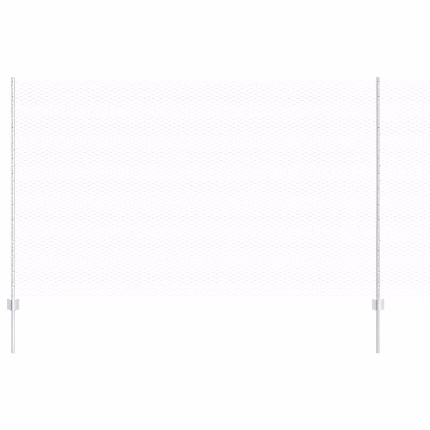 Berkfield Home 10-Piece Galvanised Steel U-Channel Fence Posts in Silver, Height: 140 cm – 1