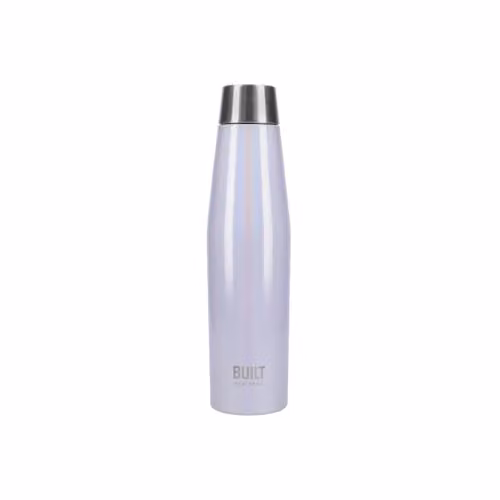 BUILT New York Vacuum Insulated Stainless Steel Water Bottle, Pink/Purple, 540 ml – 1