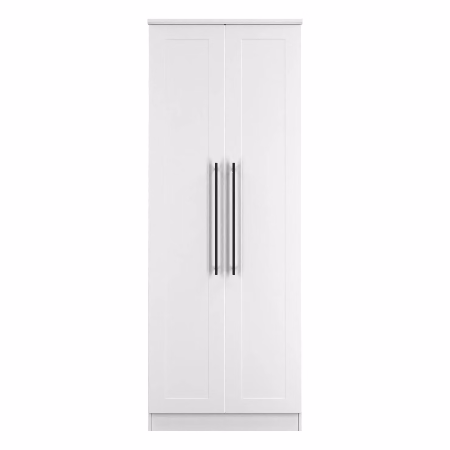 2 U Howard Ready Assembled 2 Door Wardrobe in White – 2