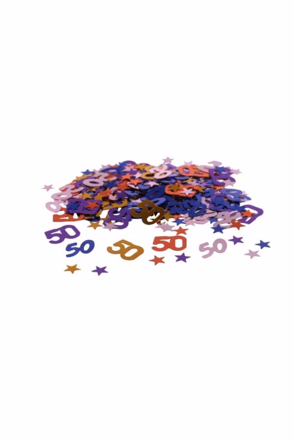 KDMD Mini Star Confetti 12 Pack, Multicolor Paper and Metal Stars for Birthday Parties – 2