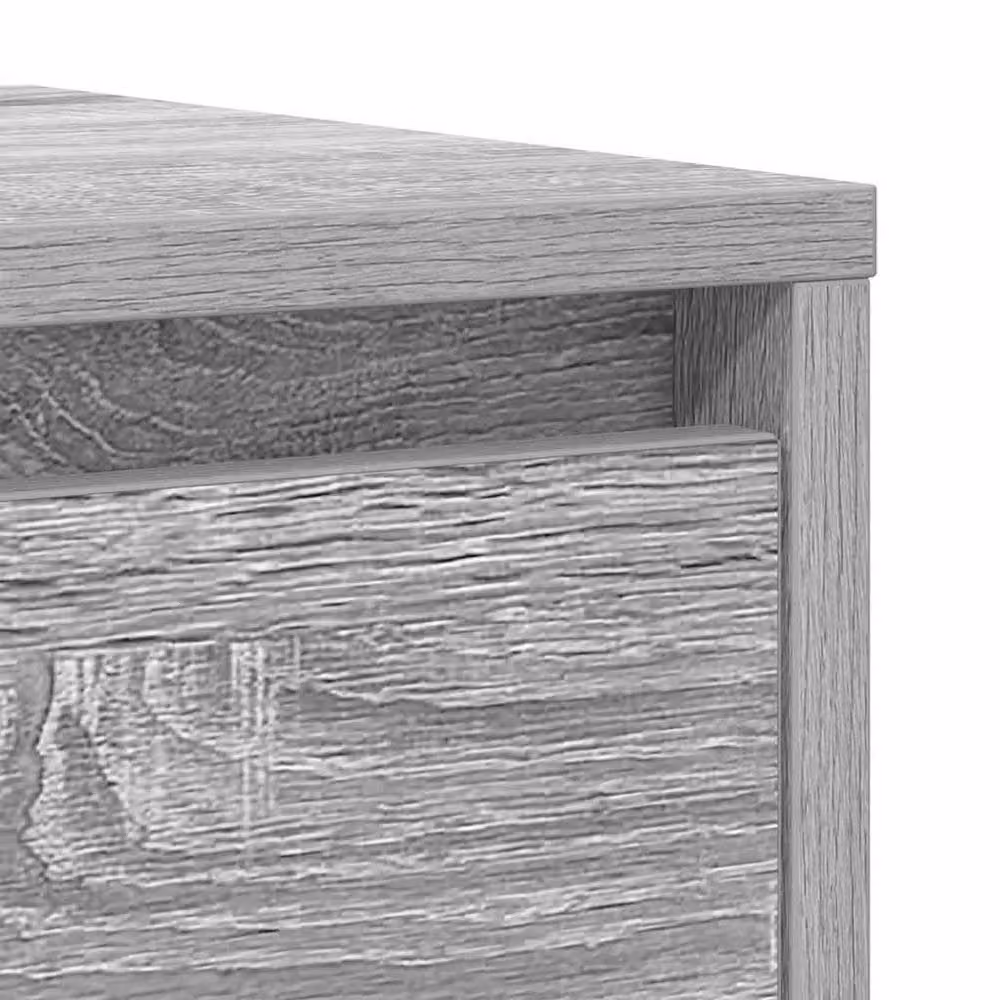 Berkfield Home Grey Sonoma Sideboard in Engineered Wood W/D/H: 29.5 x 34 x 76 cm – 2