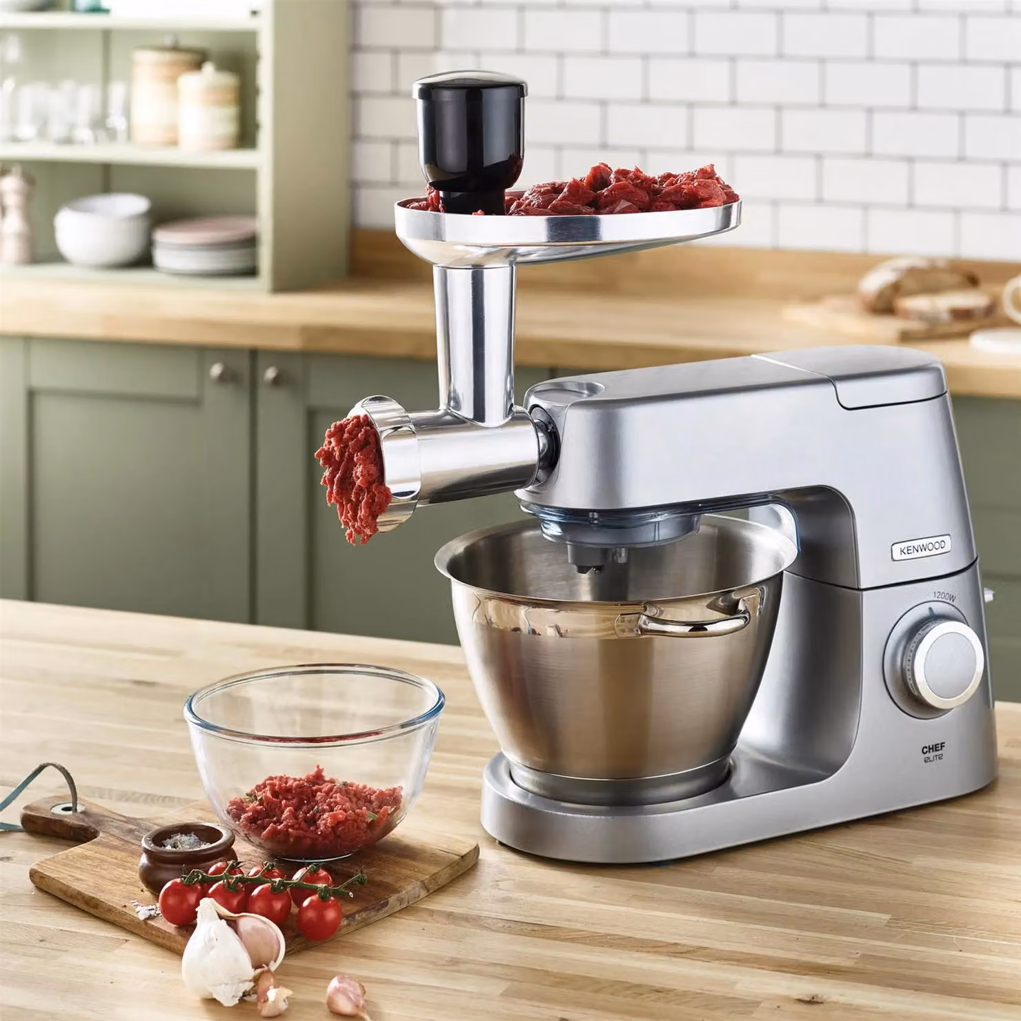 Kenwood Food Mincer Attachment in Silver and Grey – 2