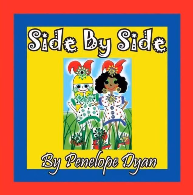 Penelope Dyan Side By Side Paperback Book in Multicolour