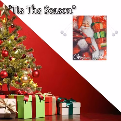 VFM e-Store Christmas Santa Sack in Multicolour, W: 60 cm, H: 80 cm – 5