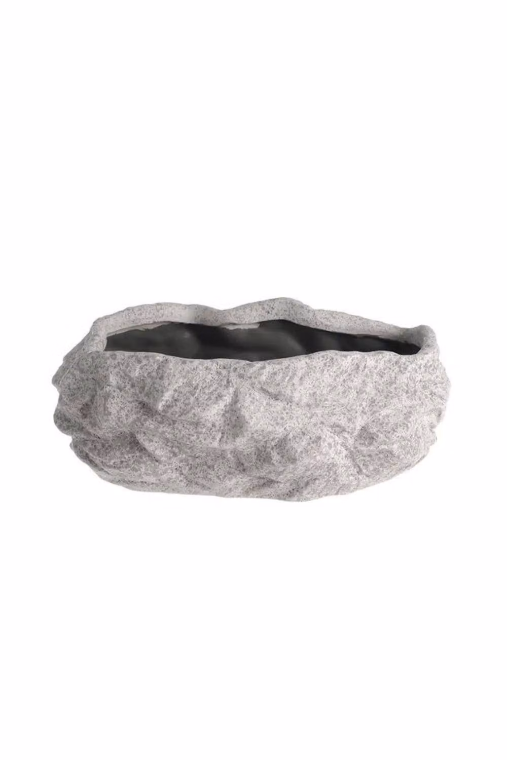 KDMD Grey Ceramic Tabletop Planter, Diameter: 17.5 cm – 2
