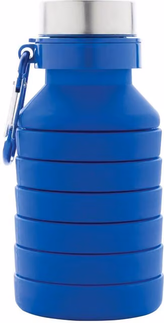 XD Design Collapsible Silicone 550ml Bottle in Blue – 1