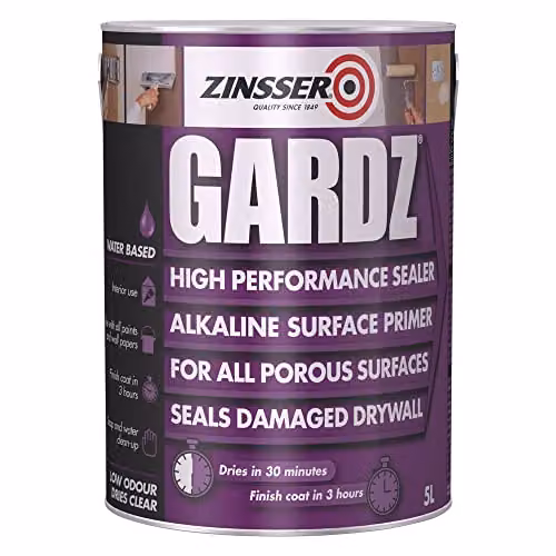 Zinsser Gardz Transparent Water-Based Sealer, 5 l