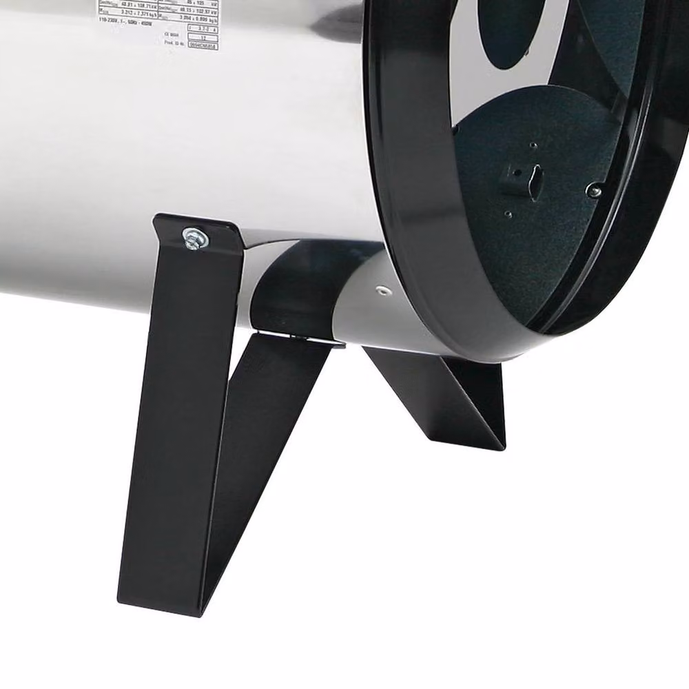 SIP FIREBALL 3711DV Propane Gas Space Heater in Silver and Multicolour Stainless Steel – 3