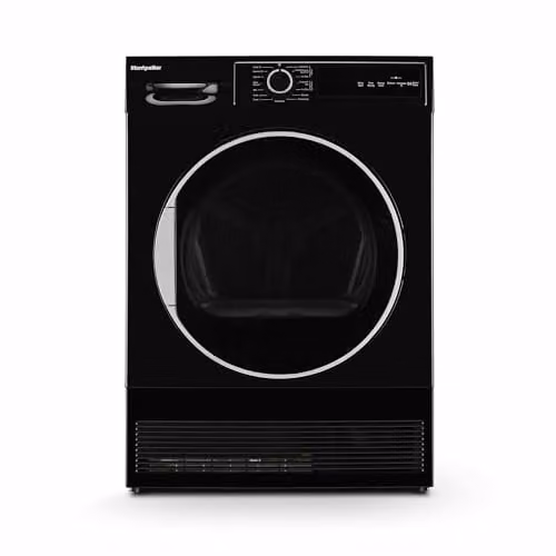 Montpellier MTDC8SDK Black 8kg Condenser Tumble Dryer Energy Class B