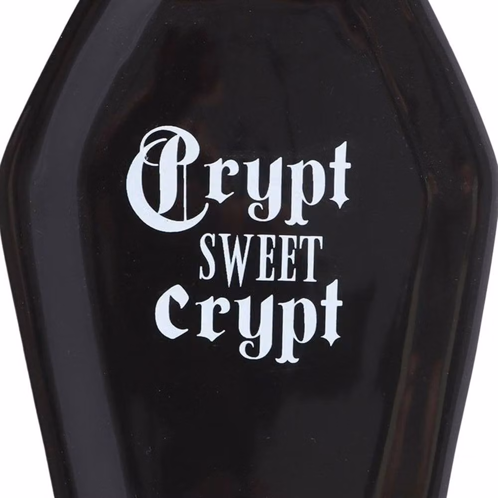Uniqueful Crypt Sweet Crypt Coffin Ceramic Trinket Tray in Black – 2