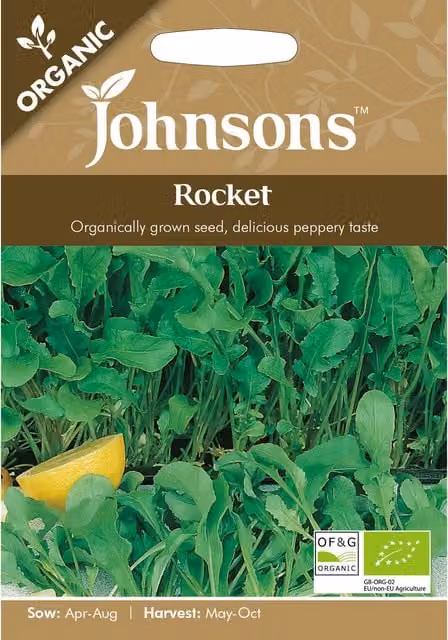 Johnsons Organic Rocket Herb Seeds