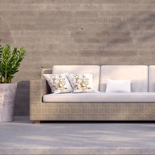 Andrew Lee Golden Flower Print Outdoor Square Cushion in Yellow and White, W/D/H: 60 x 60 x 60 cm