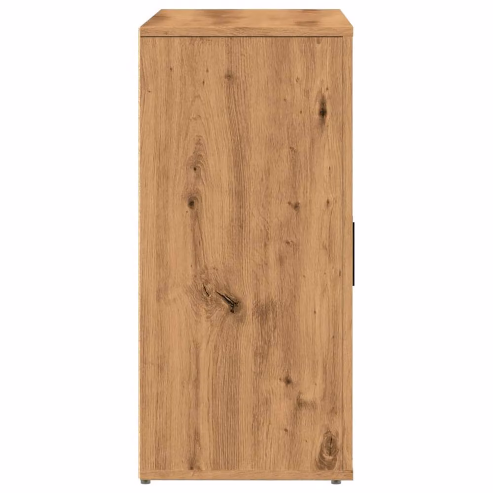 Berkfield Home Artisan Oak Sideboard in Brown, W/D/H: 80 x 33 x 70 cm – 3