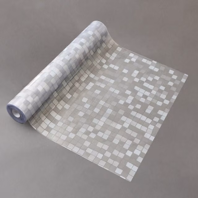 d-c-fix Transparent White Privacy Window Film Non-Adhesive Plastic Wrap