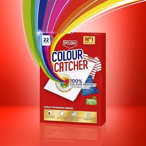 Dylon Colour Catcher Protection Sheets, White, 22 Sheets – 2