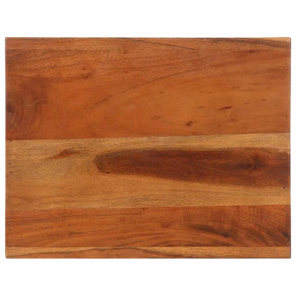 Berkfield Home Acacia Wood Side Table, Brown, W/D/H: 37 x 29 x 40 cm – 4